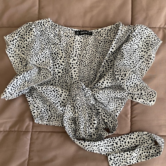 Tie Crop Top - Picture 1 of 1